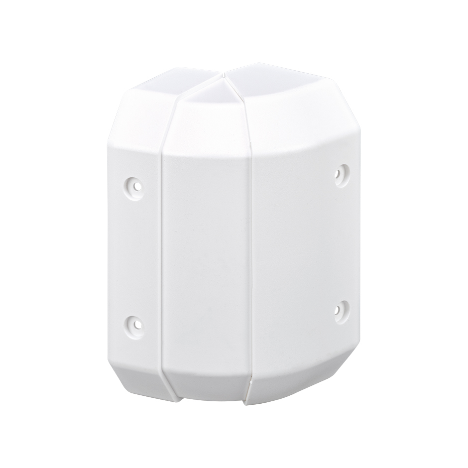 Accesorio ángulo exterior variable para canal Cablomax 130x55mm de PVC