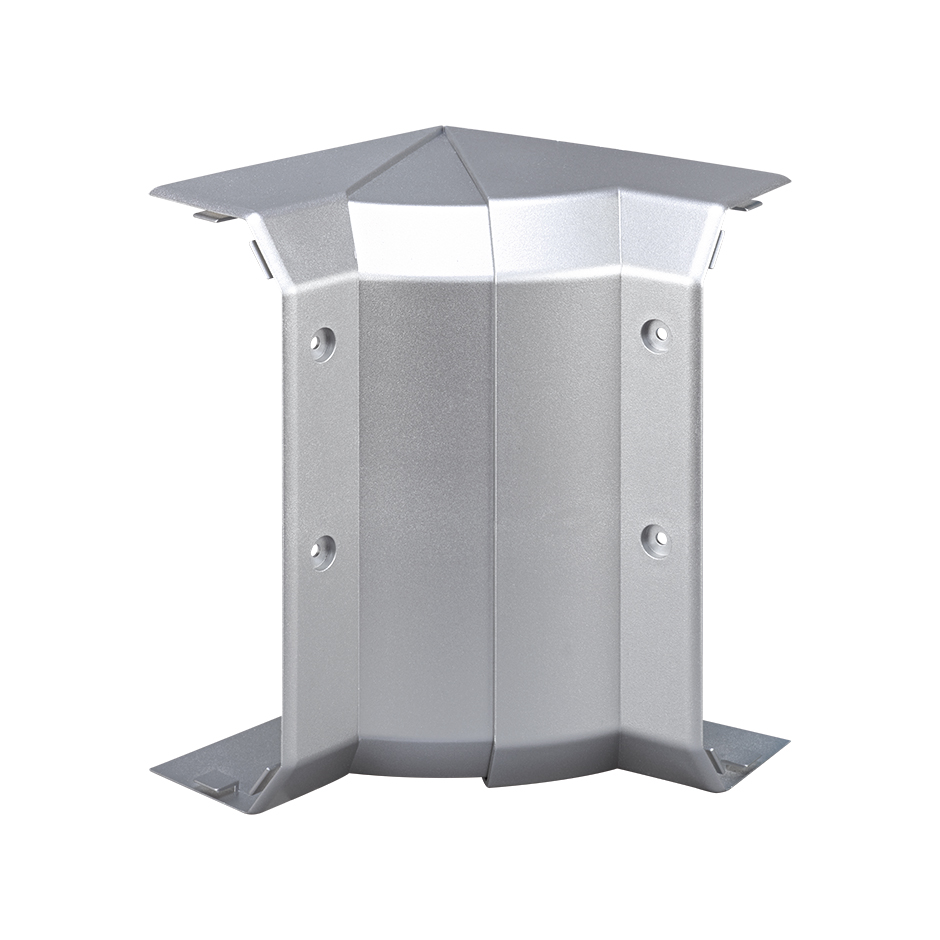 Accesorio ángulo interior variable para canal Cablomax 170x55mm de aluminio