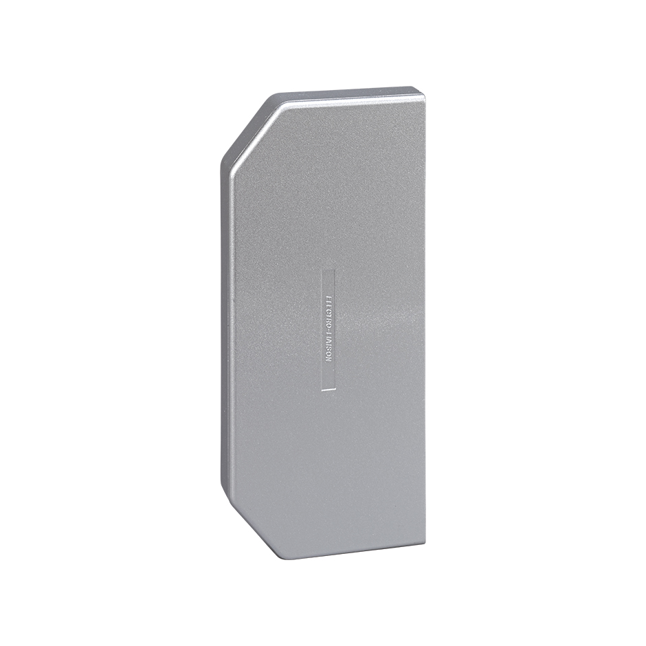 Accesorio tapa final para canal Cablomax 130x55mm de aluminio