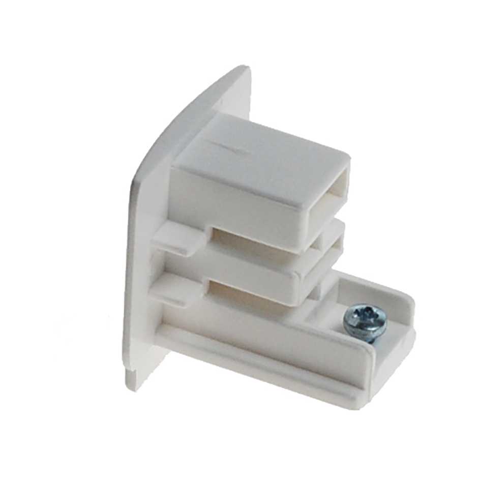 Tampa Acessório linear carril trifásico Encastrado Branco