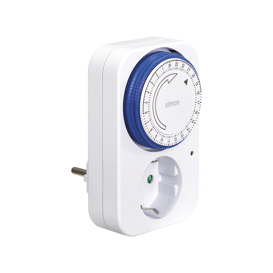 PROGRAMADOR ANALÓGICO DIARIO 16A 230V/50HZ BLANCO SIMON