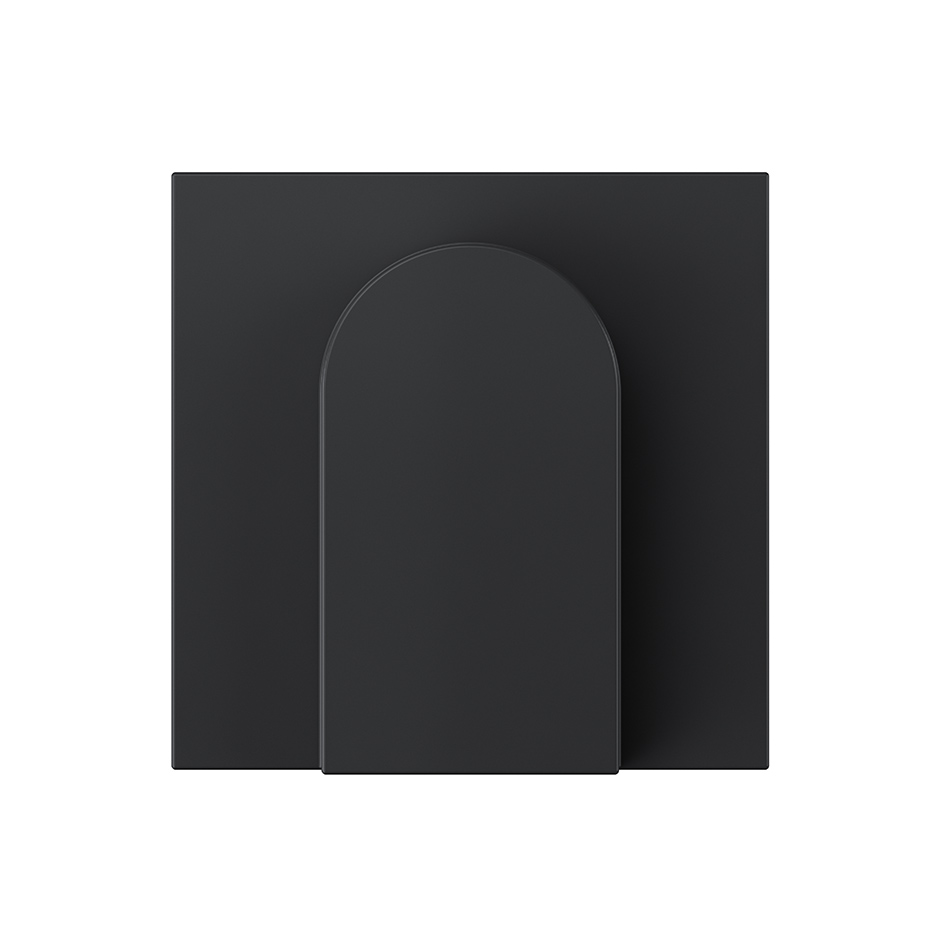 Cover for Cable Outlet - Pull Mechanism black matte Simon 360
