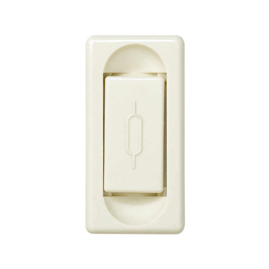 Fuse-holder base for half element for cylindrical fuses 16A 250V~ size 5x20 mm ivory Simon 27 Play