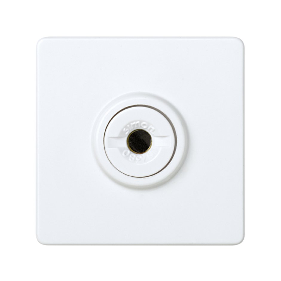 Fuse-holder base for cylindrical fuses 16A 380 V~ size 8x32 mm white Simon 27 Play