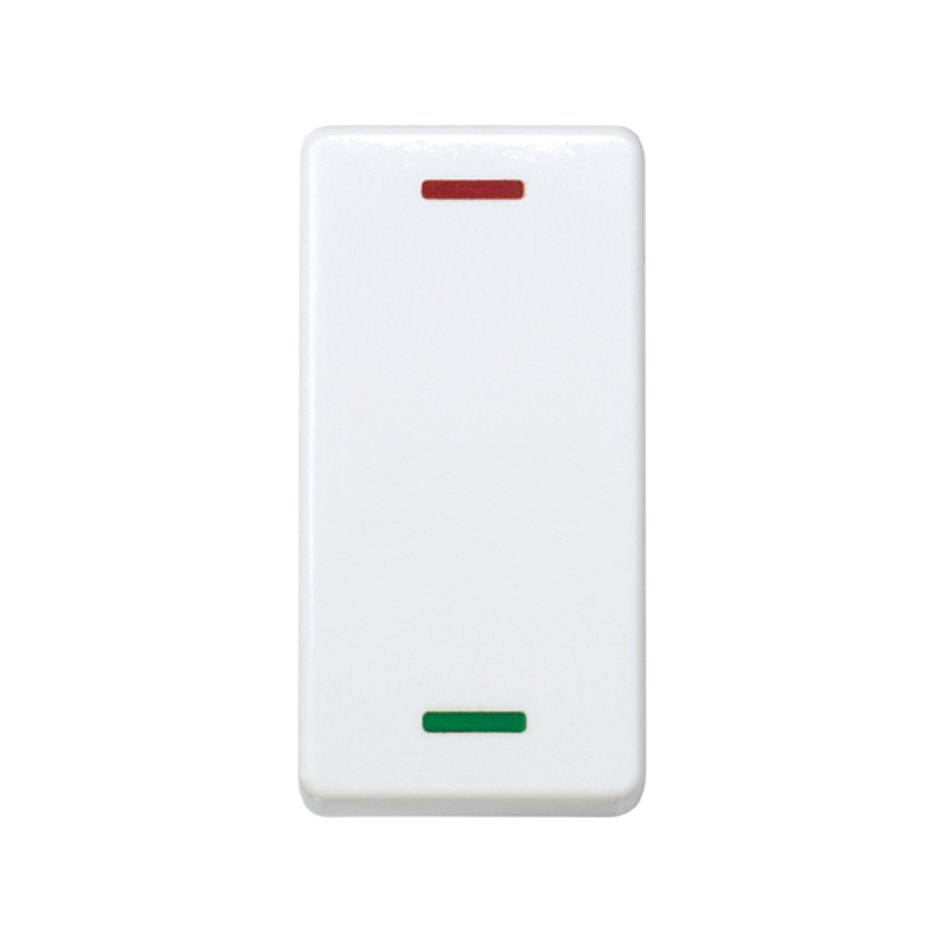 Enter/wait switch for half element white Simon 27 Play