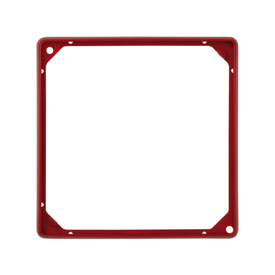 Trim frame for 1 element red Simon 27