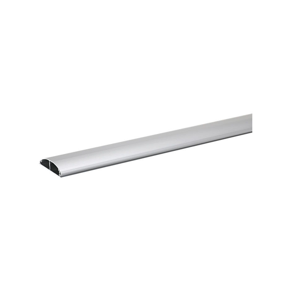 Floor trunking 2m and 85x18mm with 2 compartments