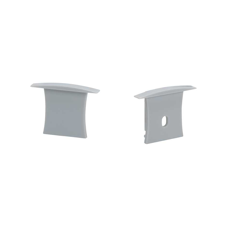 Start and end cover, clamp flush-mount hardware