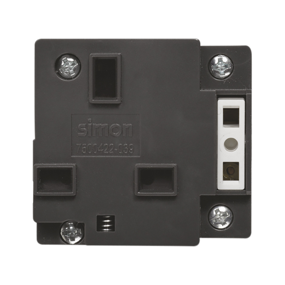 British socket outlet 13A 250V~ with switch and screw terminal ...