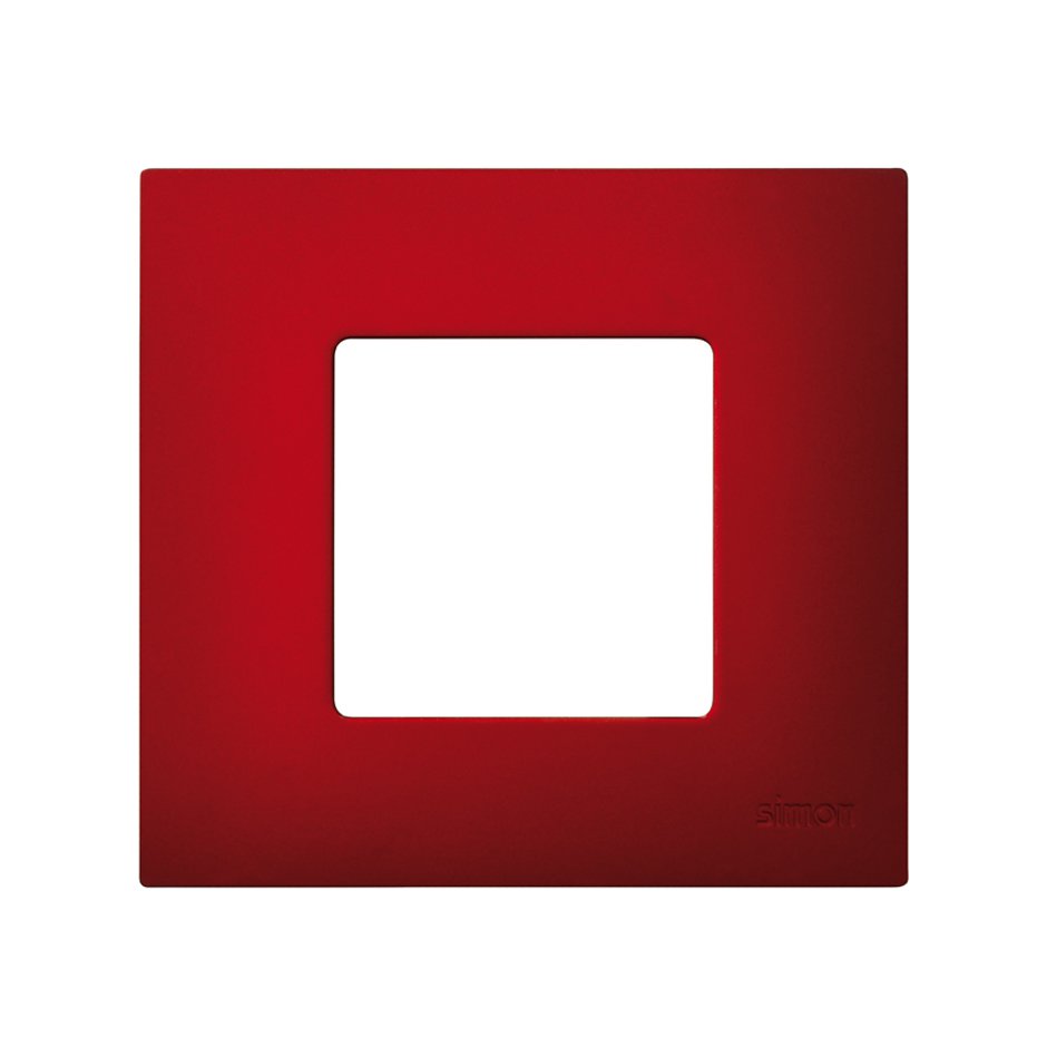 Interchangeable case for 1 element frame arctic red Simon 27 Play