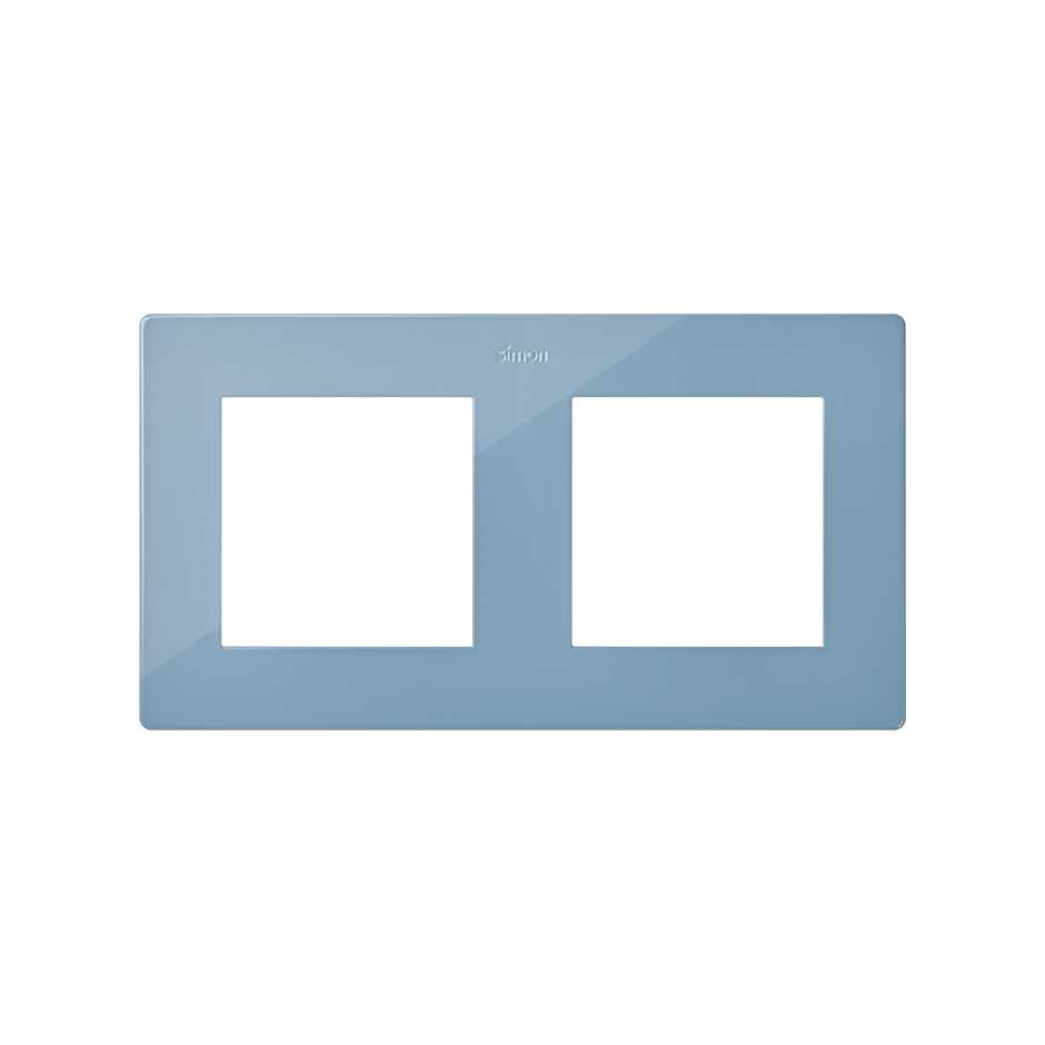 Frame for 2 elements blue Simon 24 Harmonie