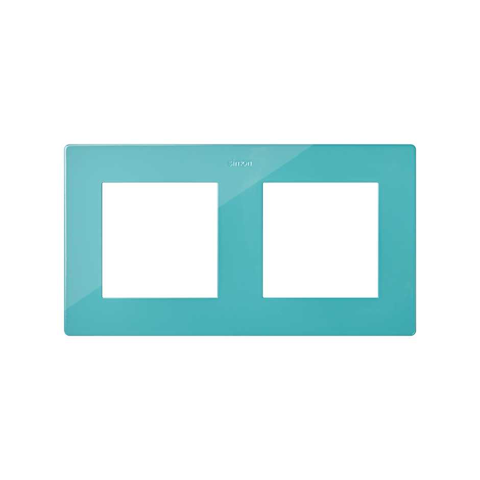 Frame for 2 elements turquoise Simon 24 Harmonie