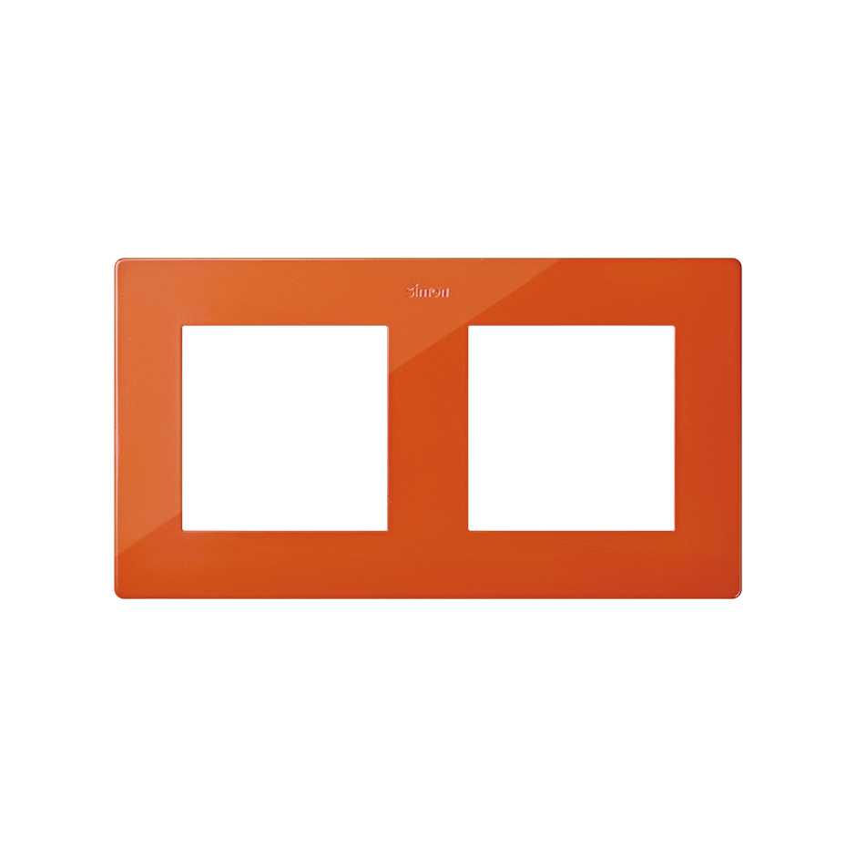 Frame for 2 elements coral Simon 24 Harmonie