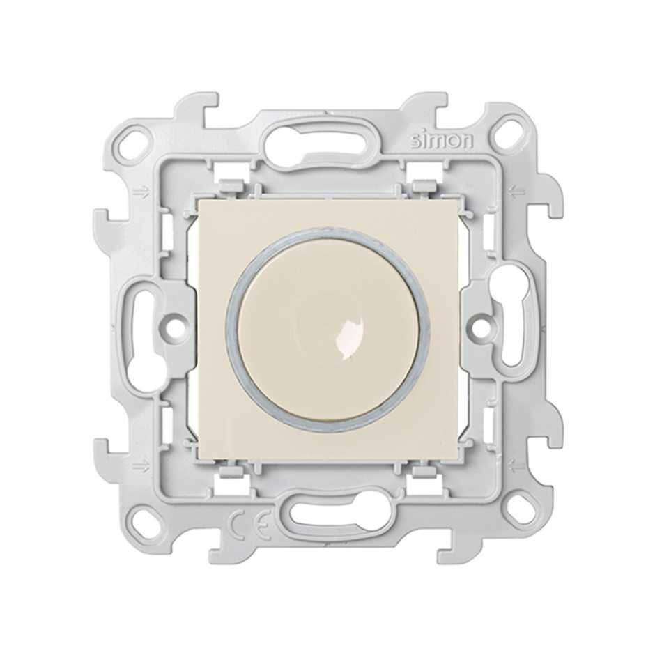 Round rocker for push-button 6A 250V~ with built-in pilot light with screw connection ivory Simon 24 Harmonie