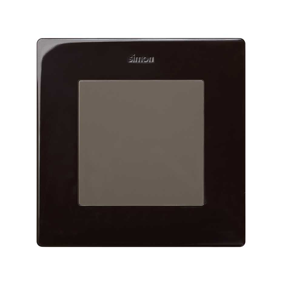 Obturateur  monobloc  Simon 24 Harmonie chocolat taupe
