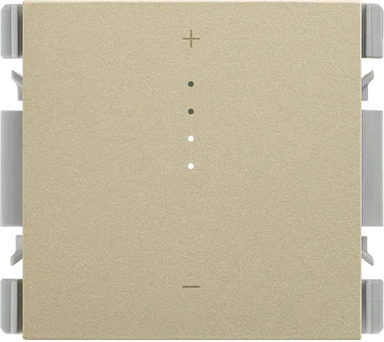 iO Led strip PWM dimmer switch champagne Simon 270