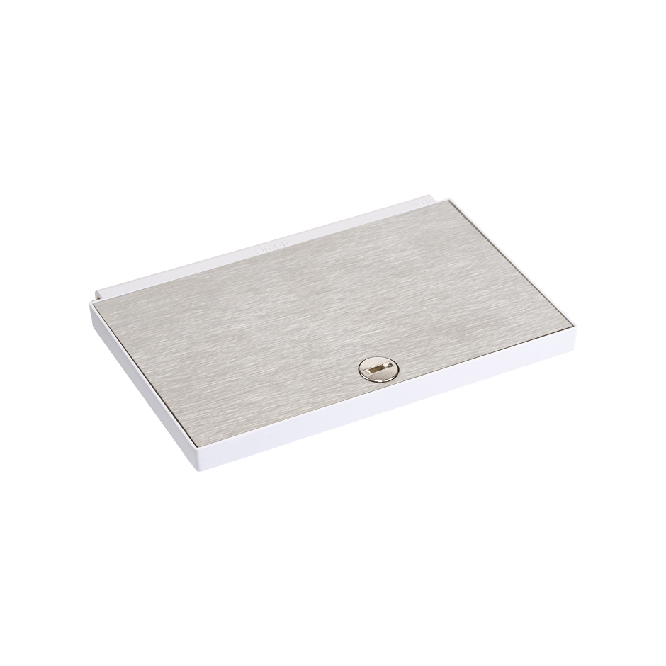 Spare part folding lid for IP66 watertight floor box with 2 Simon K45 mechanisms