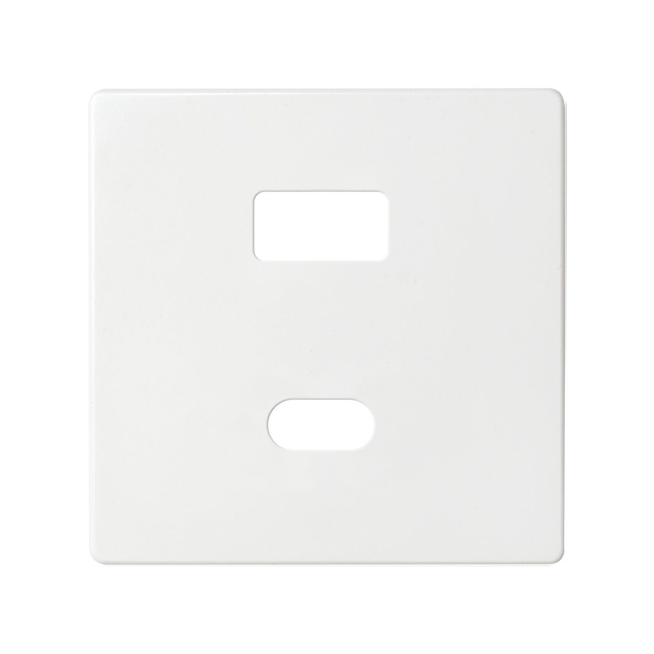 PLACA PARA CARGADOR USB A+C QUICKCHARGE BLANCO SIMON 82