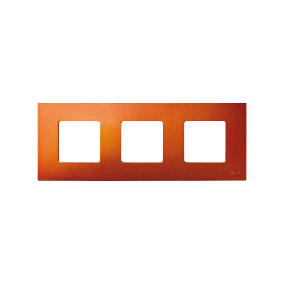 Interchangeable case for 3 elements frame arctic orange Simon 27 Play