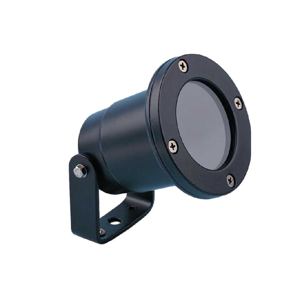 Simon SU7 spotlight for fountains and ponds, made of die-cast aluminium with bracket fastening