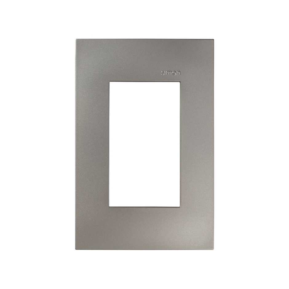 Placa de 3 módulos sin chasis cava mate Simon 25 Plus
