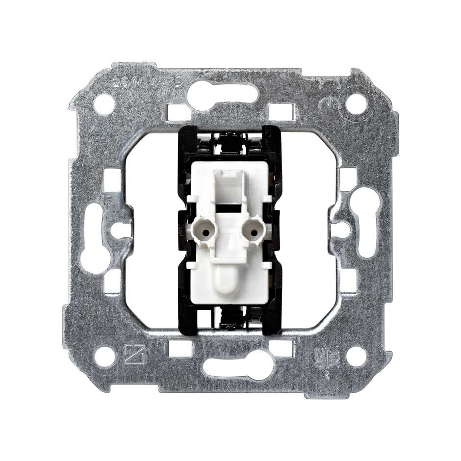 Interruptor unipolar 10 AX 250V~ con luminoso incorporado y sistema de embornamiento rápido Simon 28