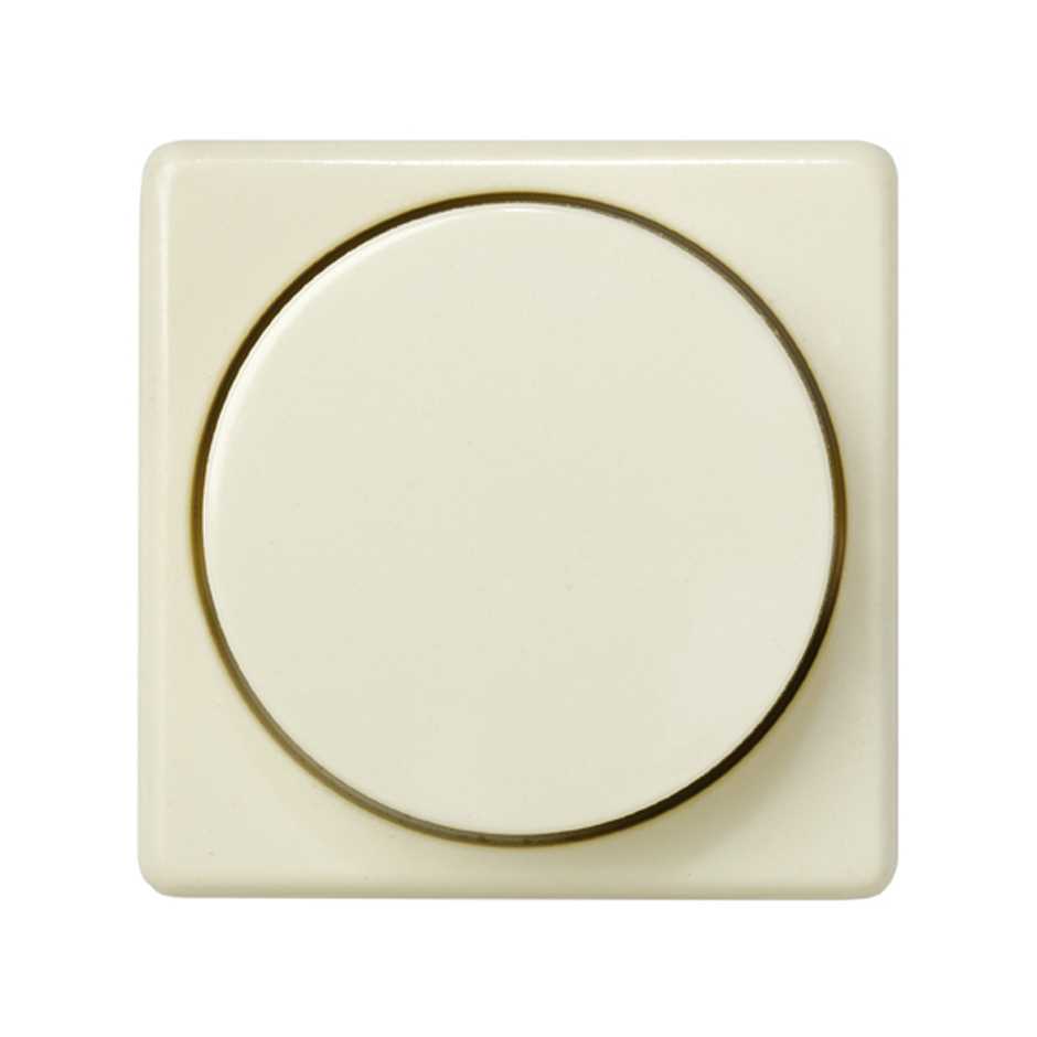 Plate for rotary electronic mechanisms ivory Simon 27 Play