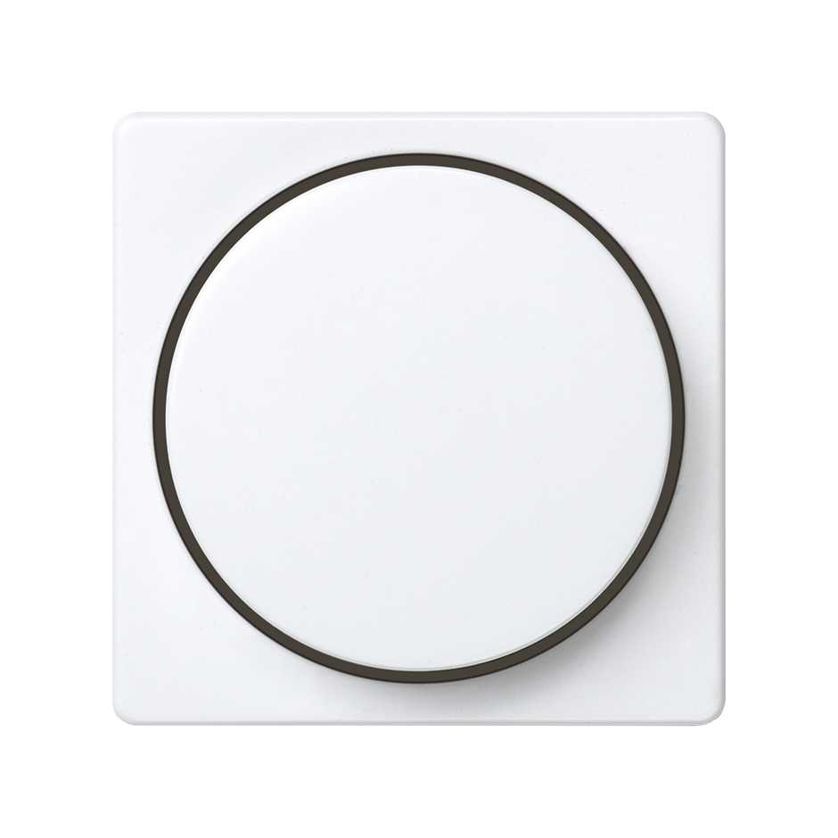 Plate for rotary electronic mechanisms 450 W white Simon 27 Play