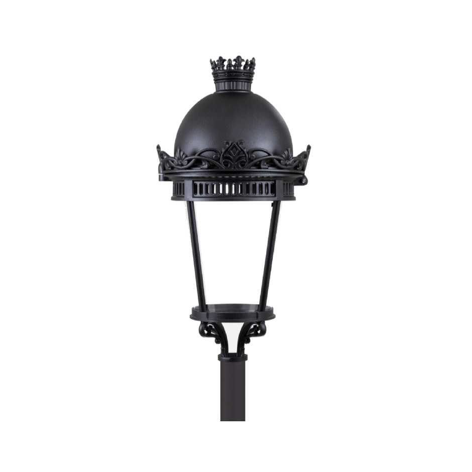 Simon Berlin M classic luminaire with SA optics, 3000 K, 24 W, 700 mA, 1N w/o dimming Standard finish