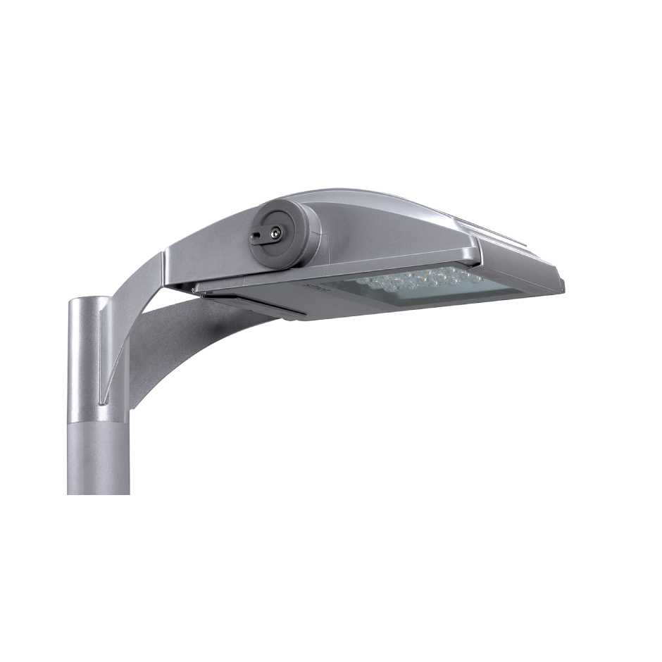 Luminaire de projection gris technique doté d’une optique RJ 4 000 K de 24 W et 700 mA 1N sans régulation Simon Milos S
