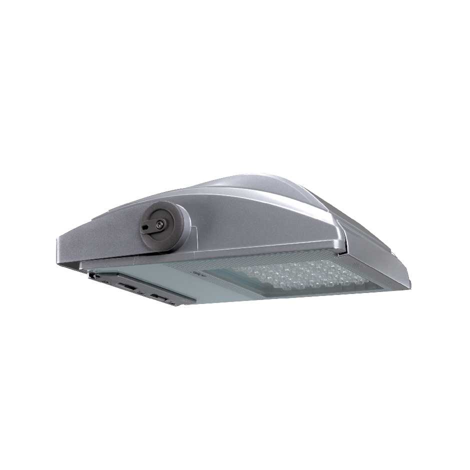 Simon Milos M spotlight luminaire with RJ optics, 4000 K, 73 W, 700 mA, 1N w/o dimming Technical grey
