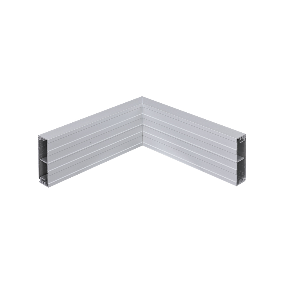 Internal angle accessory for aluminum minitrunking 65x20mm