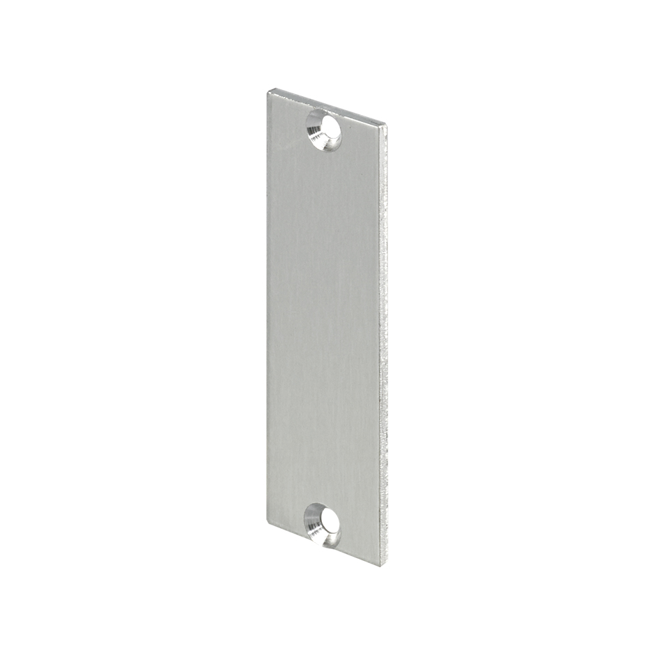 Accessoire de capuchon d'extrémité pour mini-goulotte en aluminium 65x20mm