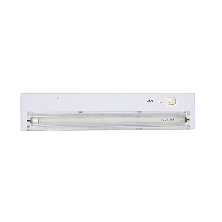 Régua fluorescente Tarvos ligável ideal para instalar debaixo de móveis, com 8 W de luz fria e 230 V/50 Hz da 