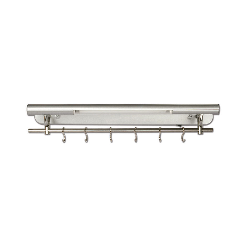 Fluorescent strip Galatea special for kitchens with utensil hangers 8W cold light 230V/50Hz Simon
