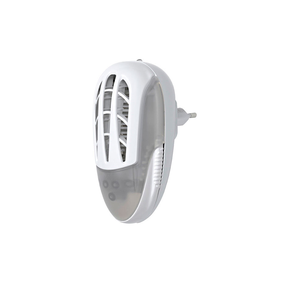 MATA INSECTOS ENCHUFABLE MINI LUZ UV-A LED COBERTURA 12M² 230V/50HZ CONSUMO 1W BLANCO COATI