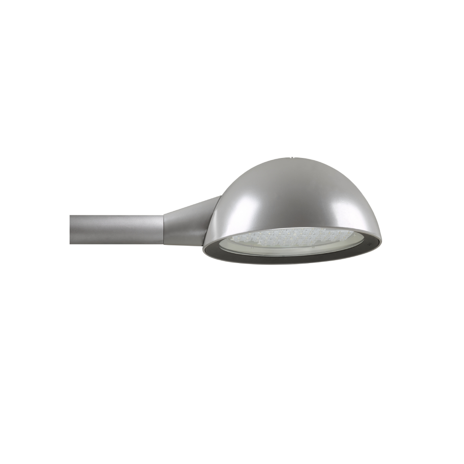 Simon Alya L urban luminaire with RJ optics and curved diffuser, 4000 K, 109 W, 530 mA, 1N w/o dimming Decorative grey