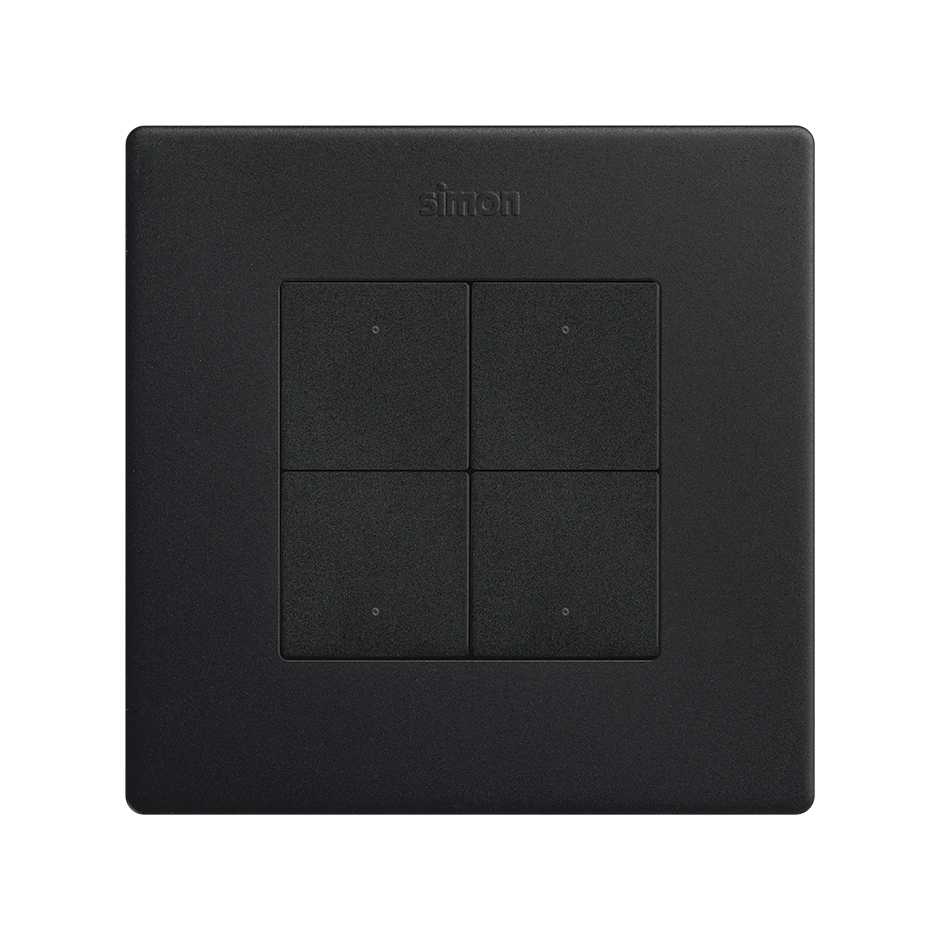 Keypad 4 DALI-2 S270 Negro Mate