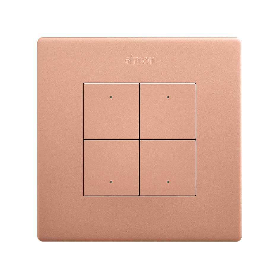Keypad 4 DALI-2 S270 Cobre