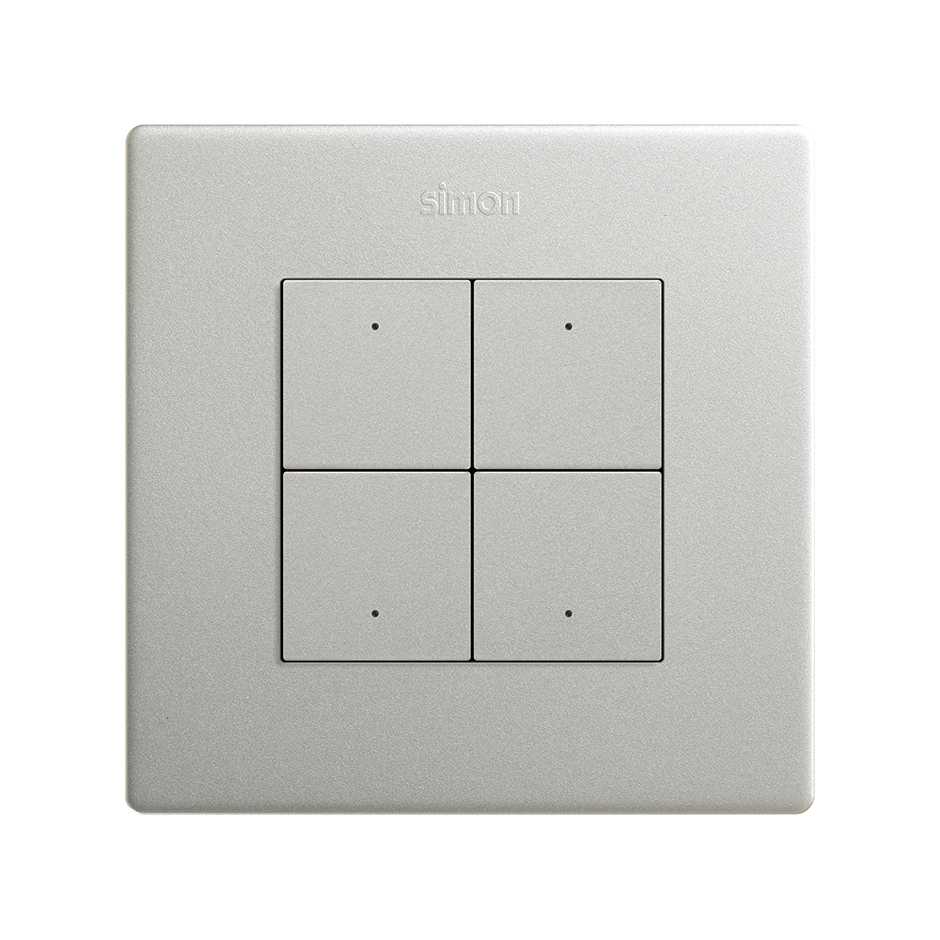 Keypad 4 DALI-2 S270 Aluminio