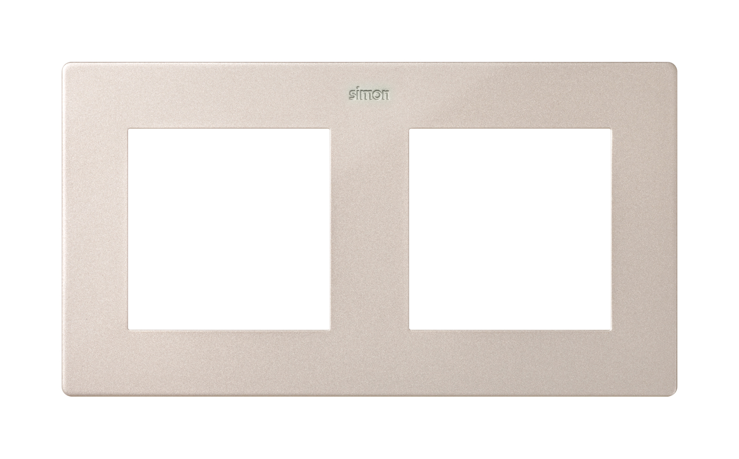 Frame for 2 elements champagne Simon 24 Harmonie