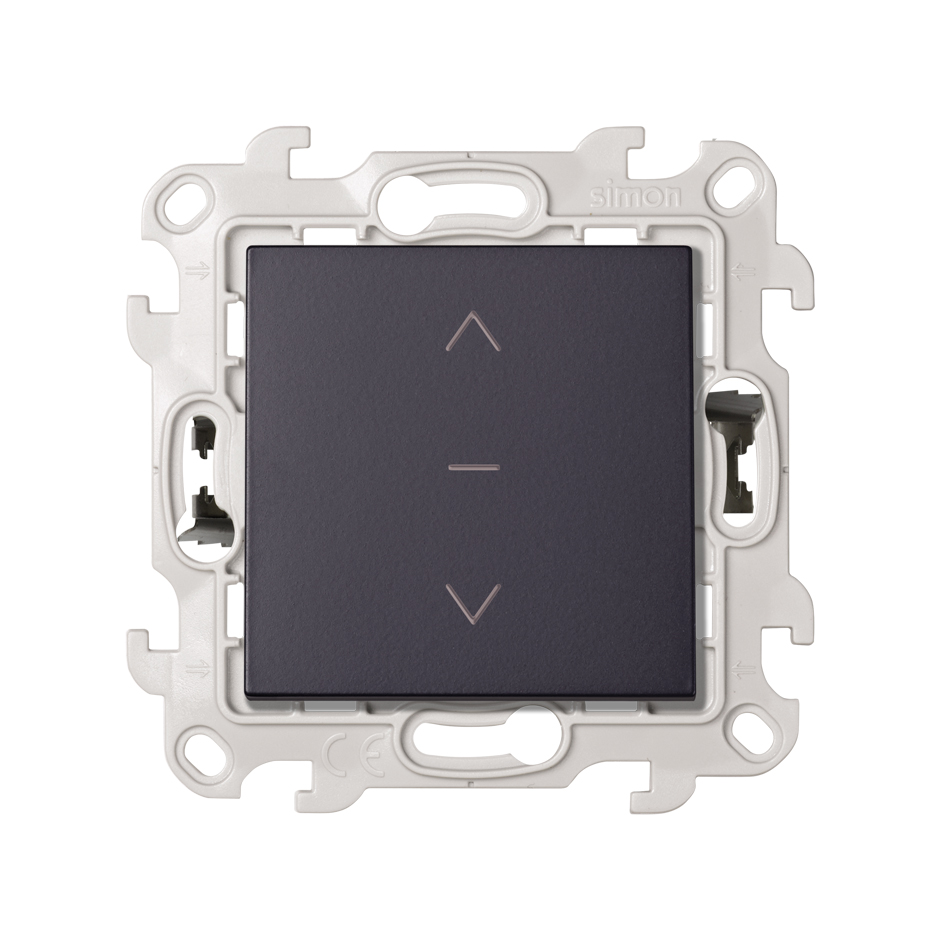 Shutter switch 3 positions 10A 250V~ gray Simon 24 Harmonie