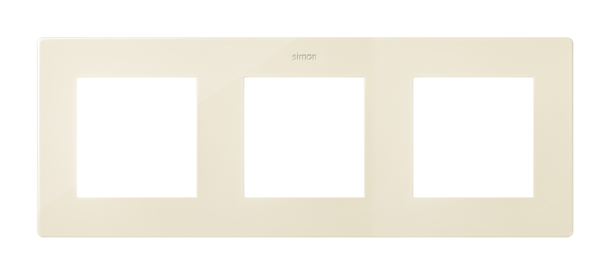 Frame for 3 elements ivory Simon 24 Harmonie