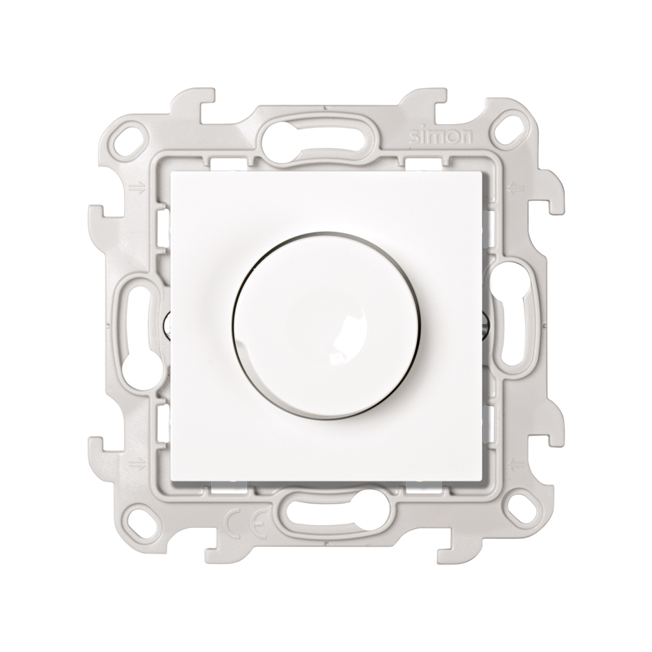 Dimmer switch 500W -  230V~ with screw connection white Simon 24 Harmonie