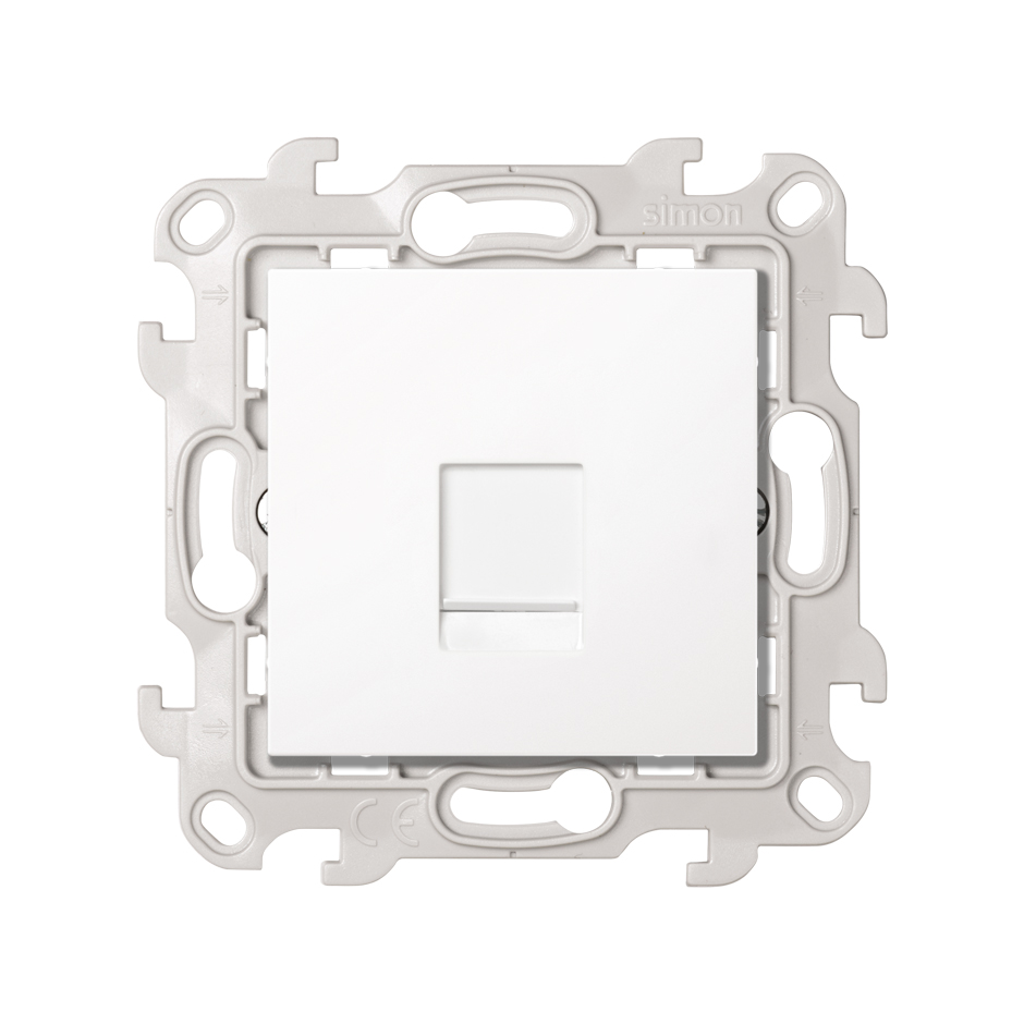RJ45 connector category 5e UTP with screw connection white Simon 24 Harmonie