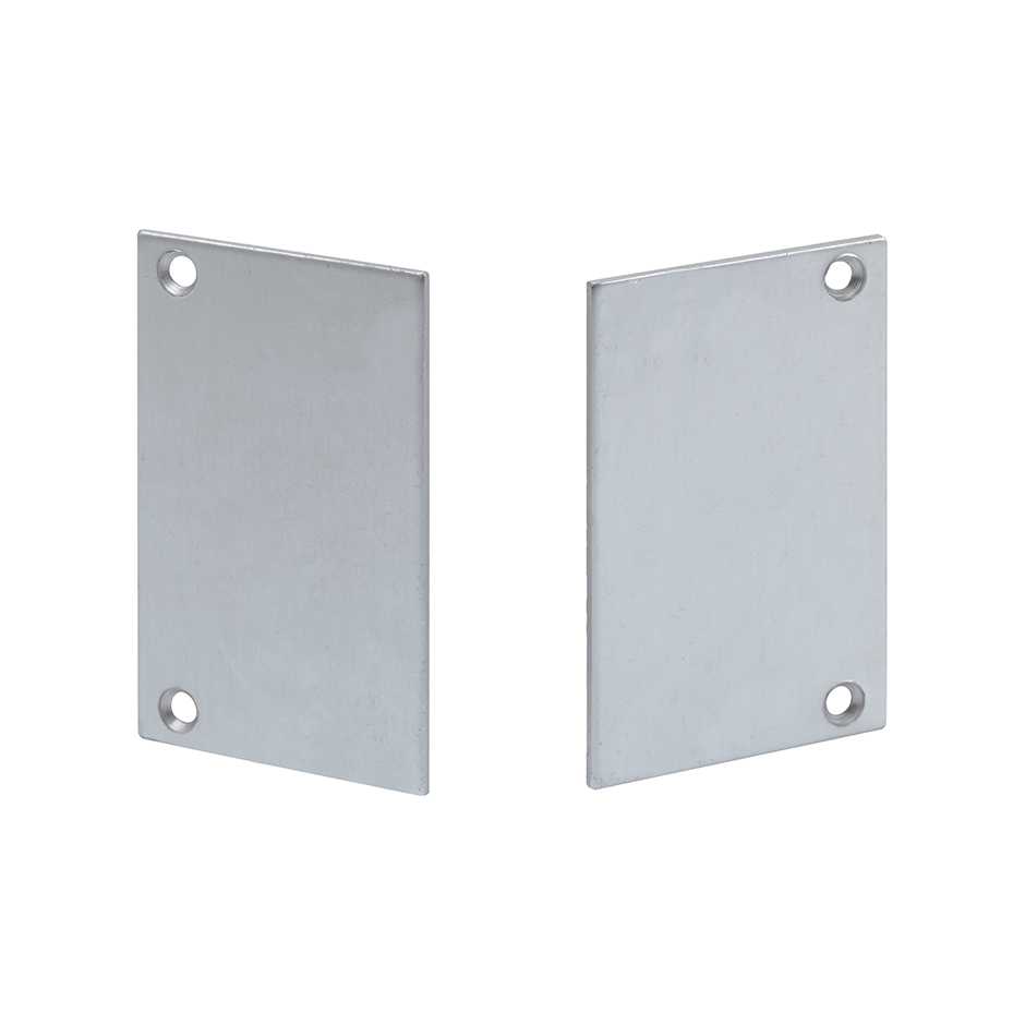 Start and end cover, baseboard hardware (2 un.)
