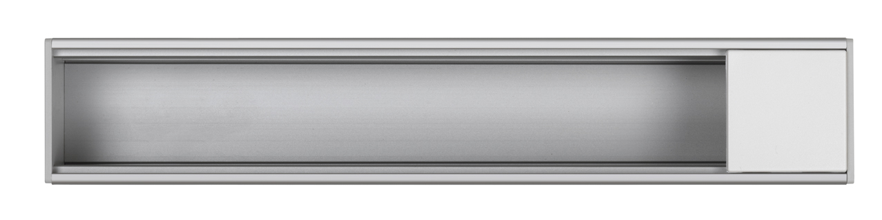 Aluminum profile Ofiblock Compact with 5 elements white Simon K45