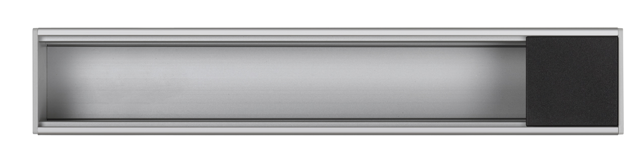 Aluminum profile Ofiblock Compact with 5 elements black Simon K45