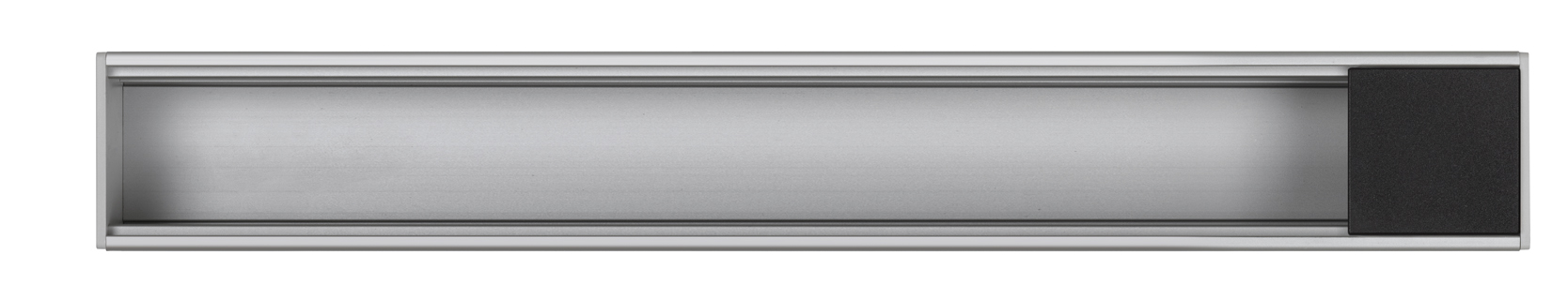 Aluminum profile Ofiblock Compact with 7 elements black Simon K45