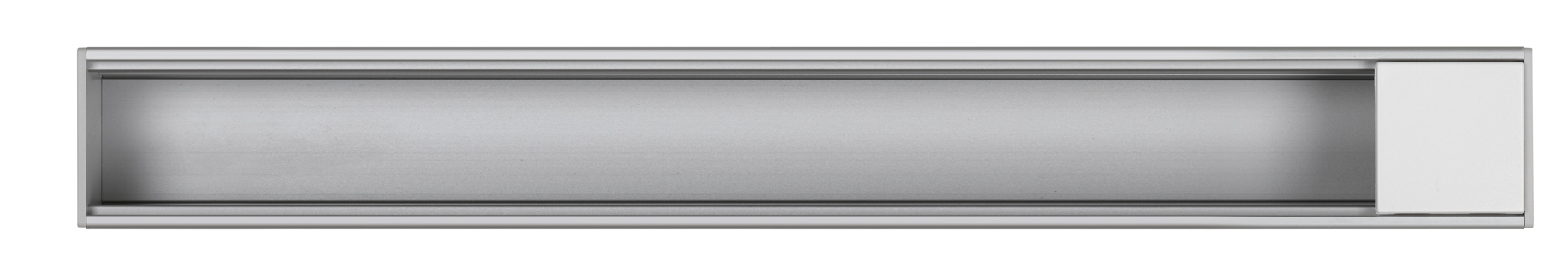 Aluminum profile Ofiblock Compact with 8 elements white Simon K45